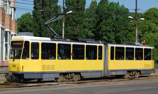 Modernizált Tatra KT4DM