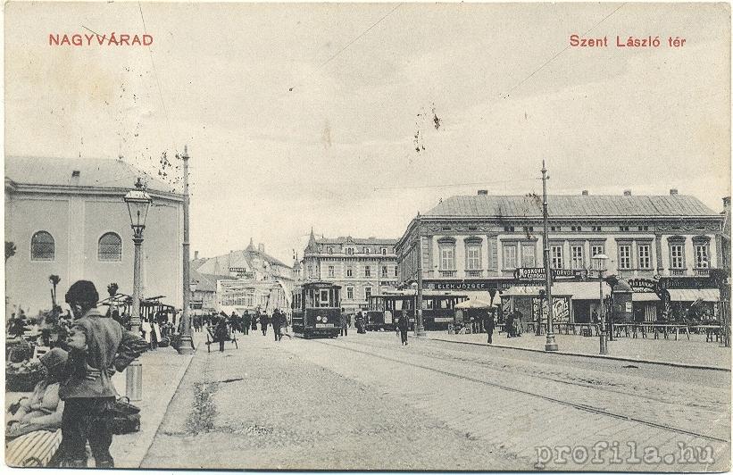 Villamos a Szent László téren